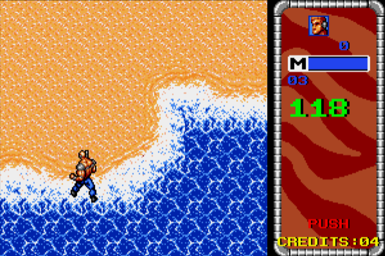 Mercs - Atari ST game screenshot (1991) by US Gold